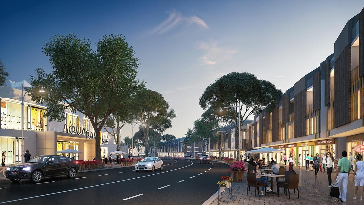 ảnh dự án khu đô thị hồ gươm xanh tbs